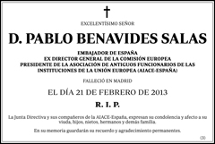 Pablo Benavides Salas